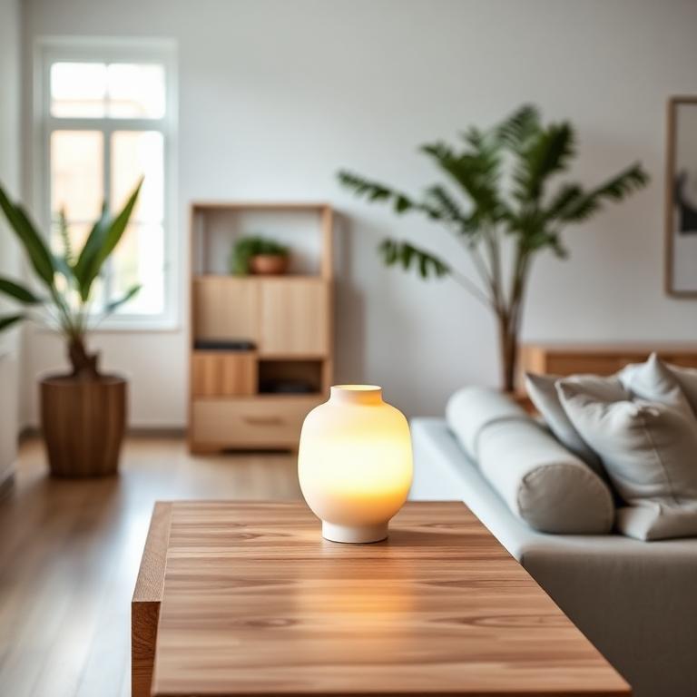 Lampa ceramiczna — grafika wygenerowana przez AI